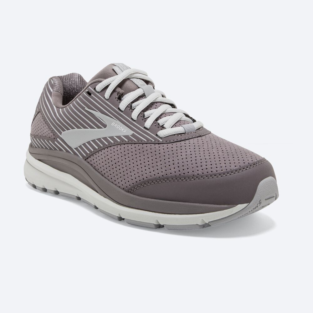 Brooks Addiction Walker Suede Kadın Yürüyüş Ayakkabısı Koyu Gri | TR-619478