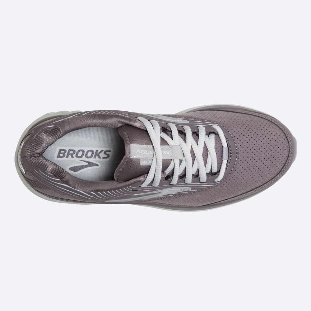 Brooks Addiction Walker Suede Kadın Yürüyüş Ayakkabısı Koyu Gri | TR-619478