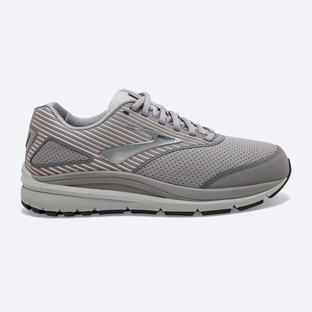 Brooks Addiction Walker Suede Kadın Yürüyüş Ayakkabısı Gri | TR-760298