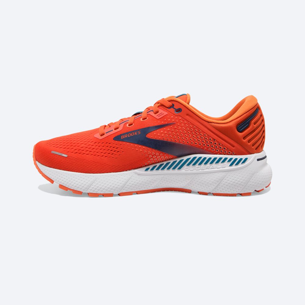 Brooks Adrenaline GTS 22 Erkek Koşu Ayakkabısı Turuncu | TR-061284