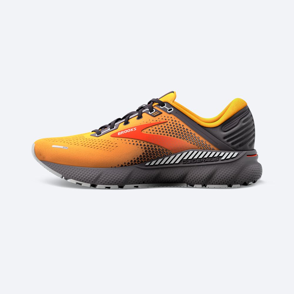 Brooks Adrenaline GTS 22 Erkek Koşu Ayakkabısı Turuncu | TR-489015