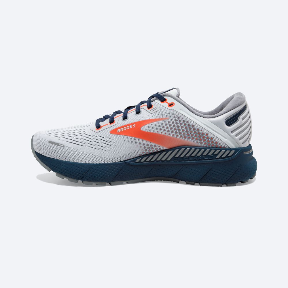 Brooks Adrenaline GTS 22 Erkek Koşu Ayakkabısı Kırmızı/Kahverengi | TR-647315