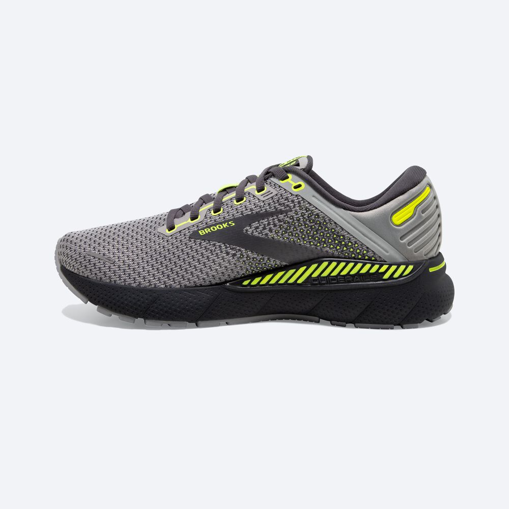 Brooks Adrenaline GTS 22 Erkek Koşu Ayakkabısı Gri | TR-960412