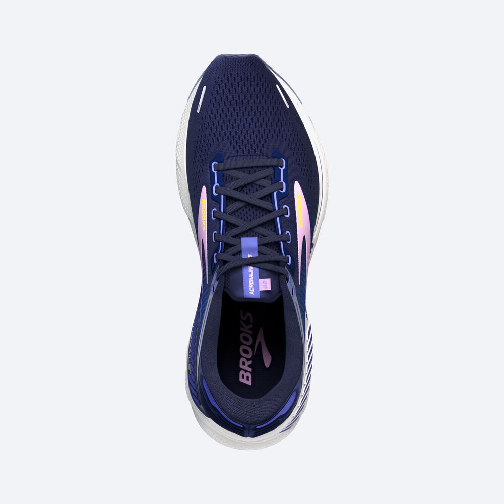 Brooks Adrenaline GTS 22 Kadın Koşu Ayakkabısı Lacivert/Mavi | TR-218069