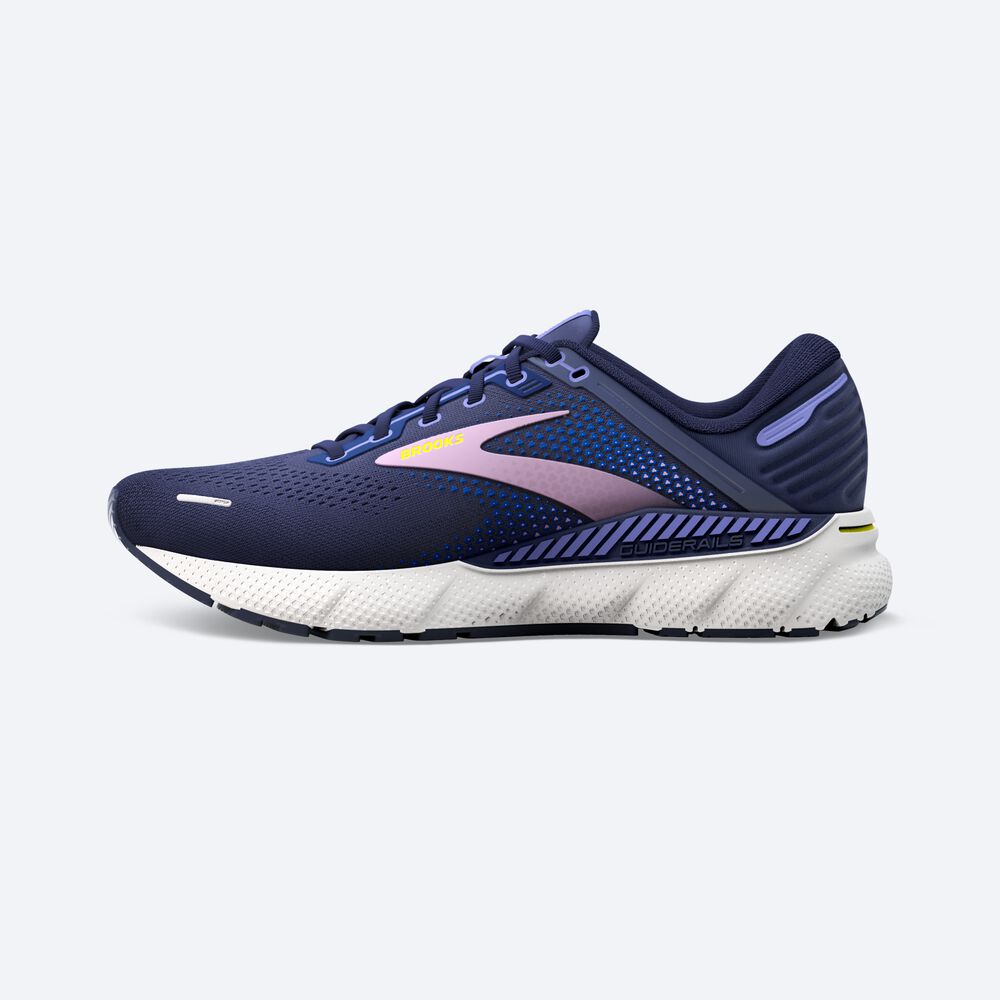 Brooks Adrenaline GTS 22 Kadın Koşu Ayakkabısı Lacivert/Mavi | TR-218069