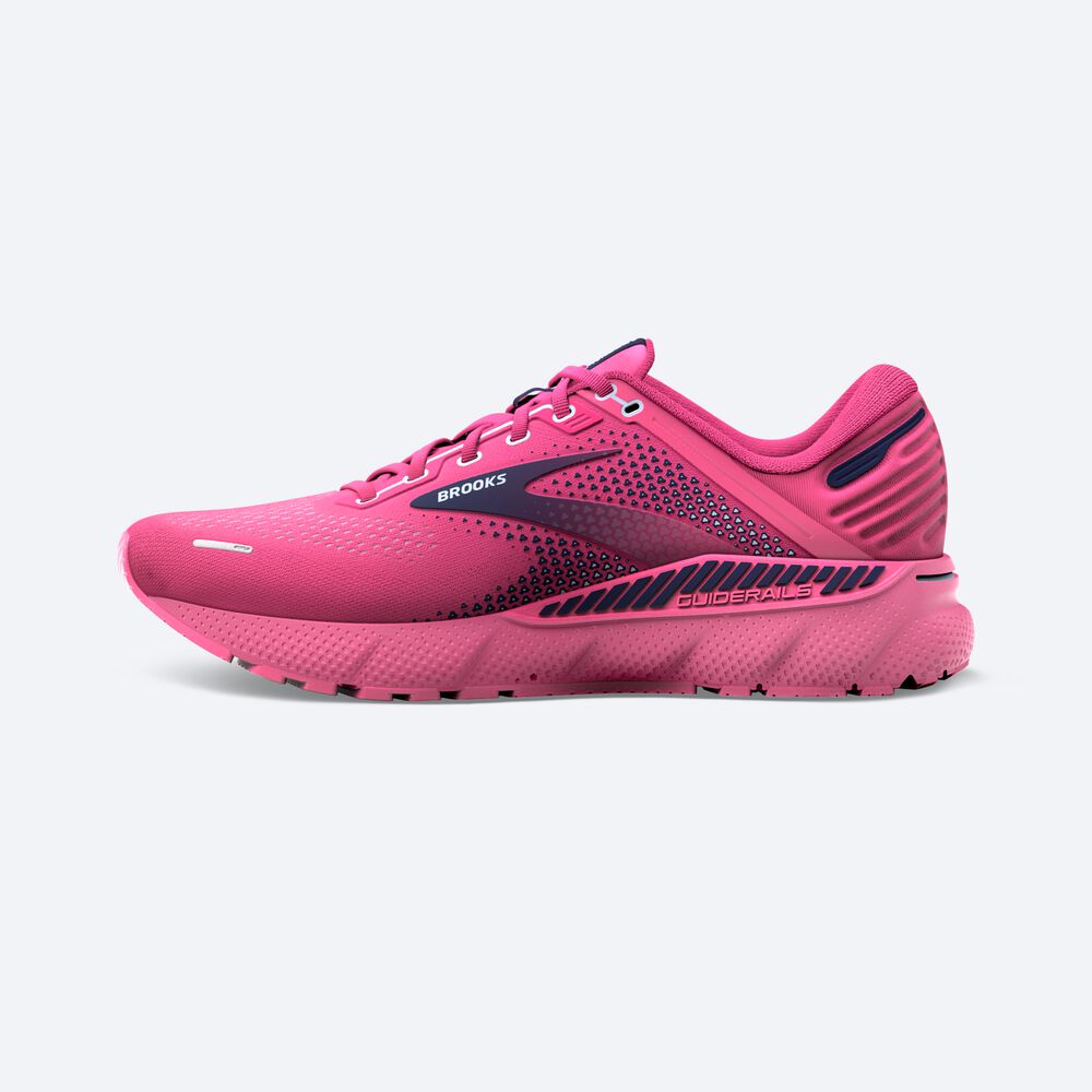 Brooks Adrenaline GTS 22 Kadın Koşu Ayakkabısı Pembe/Lacivert/Mavi | TR-306529