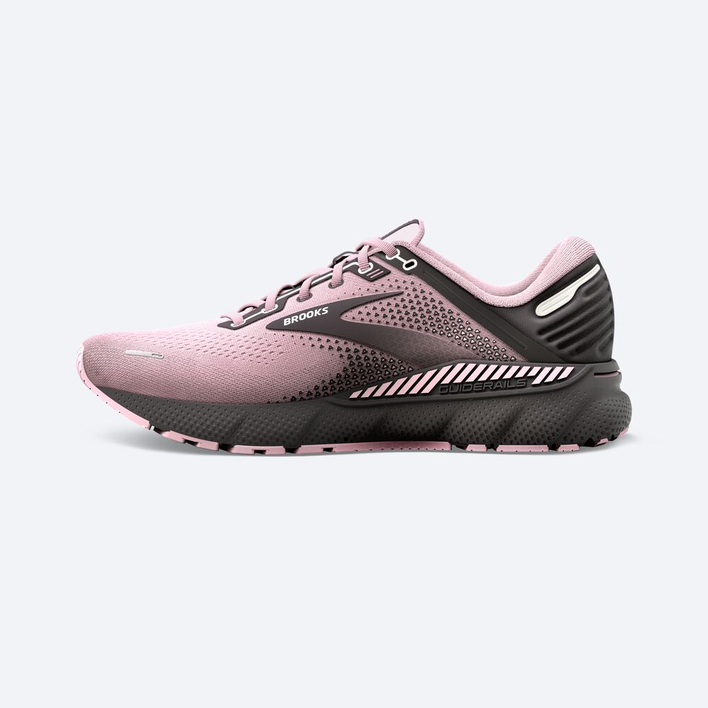 Brooks Adrenaline GTS 22 Kadın Koşu Ayakkabısı Pembe/Siyah | TR-461352