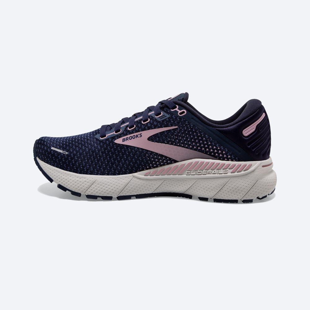 Brooks Adrenaline GTS 22 Kadın Koşu Ayakkabısı Lacivert | TR-476892