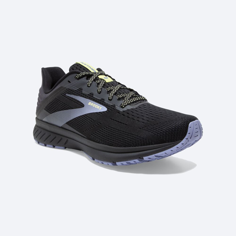 Brooks Anthem 5 Kadın Koşu Ayakkabısı Siyah/Mor | TR-590634