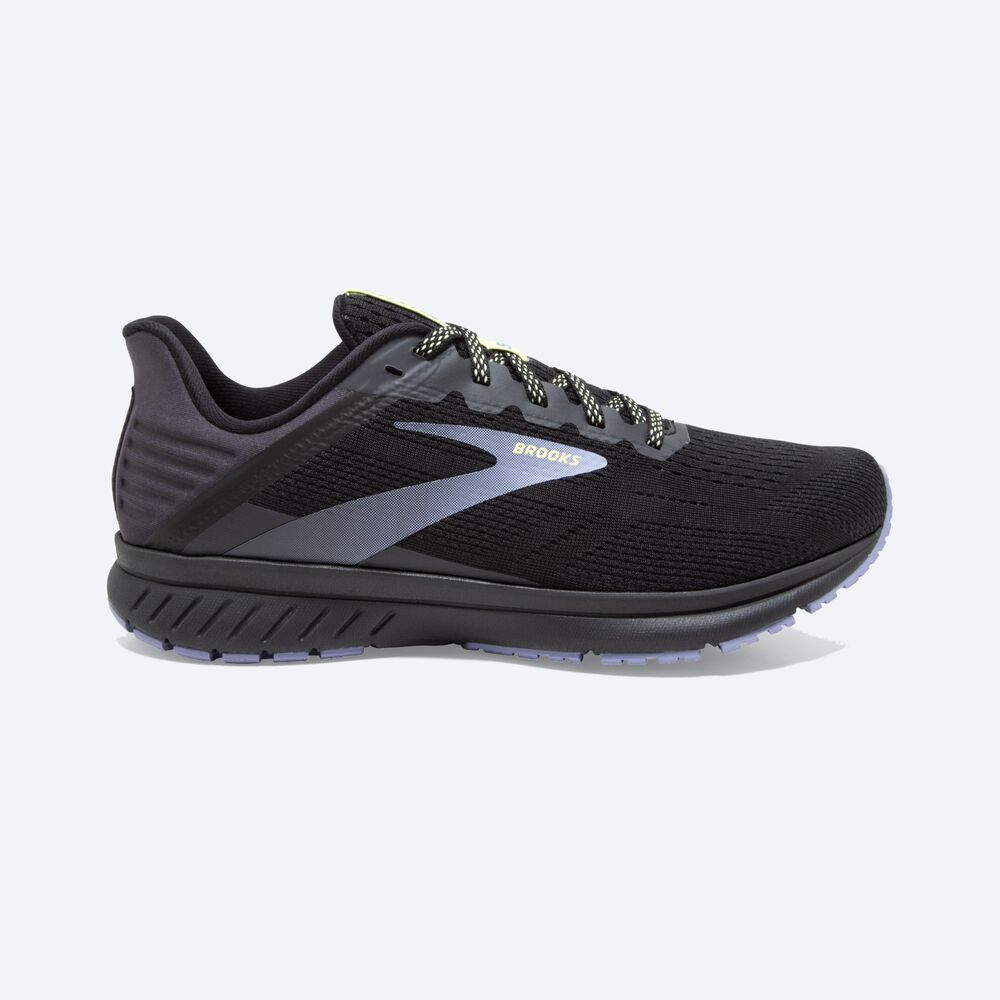 Brooks Anthem 5 Kadın Koşu Ayakkabısı Siyah/Mor | TR-590634