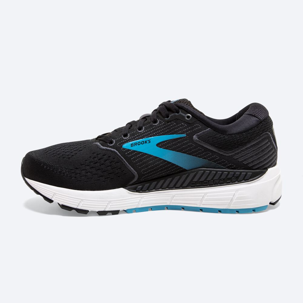 Brooks Ariel '20 Kadın Koşu Ayakkabısı Siyah/Mavi | TR-035267