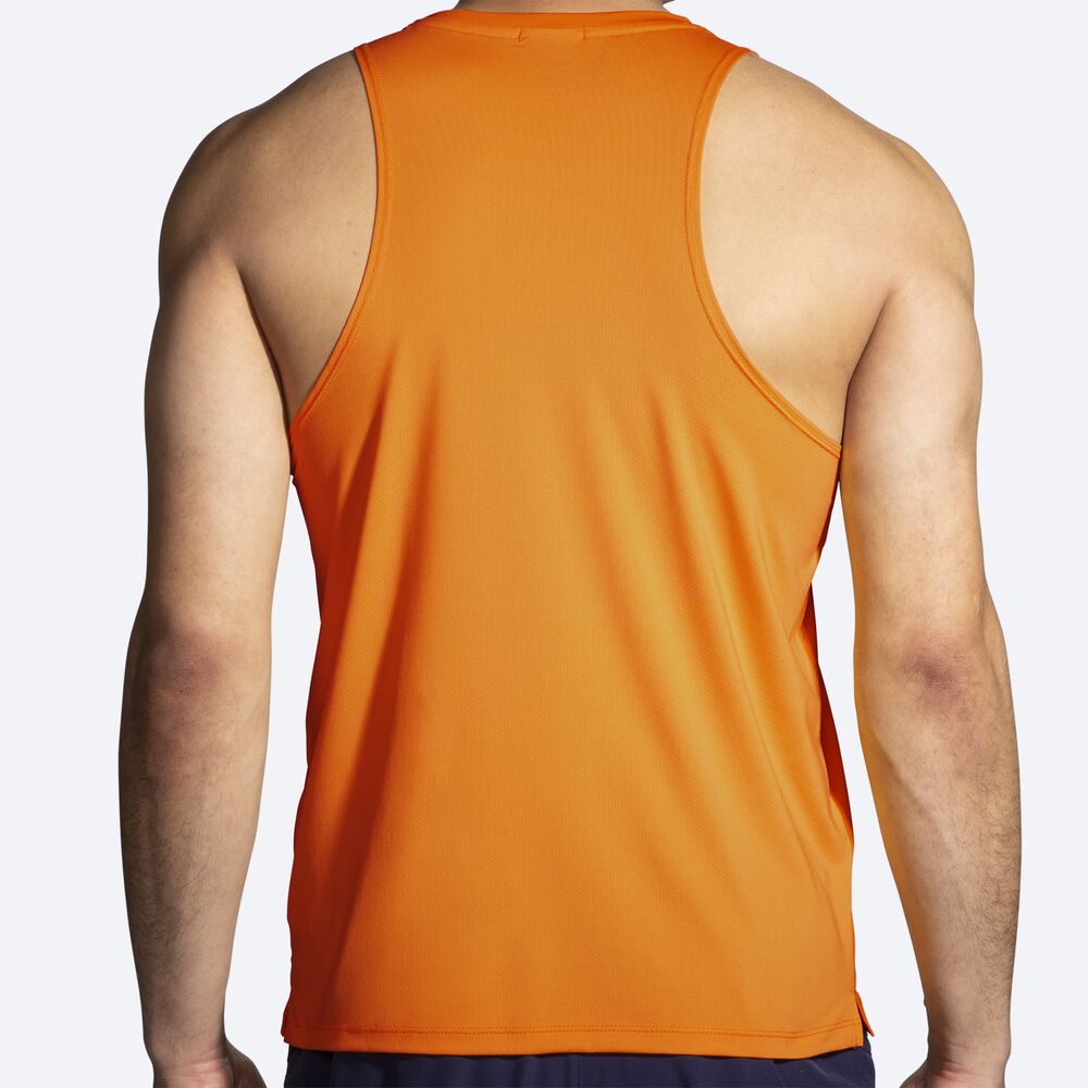 Brooks Atmosphere Singlet 2.0 Erkek Atlet Altın/Turuncu | TR-496783