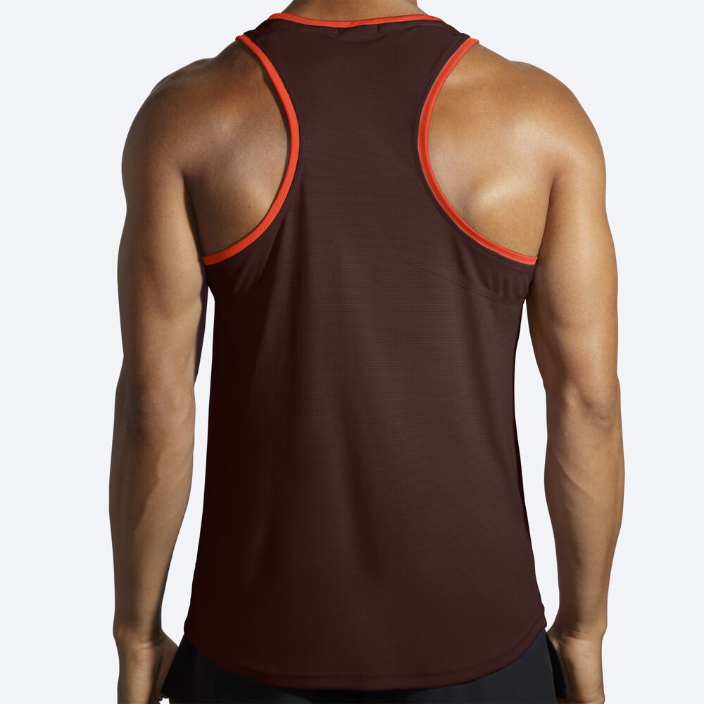 Brooks Atmosphere Singlet Erkek Atlet Bakır | TR-769501