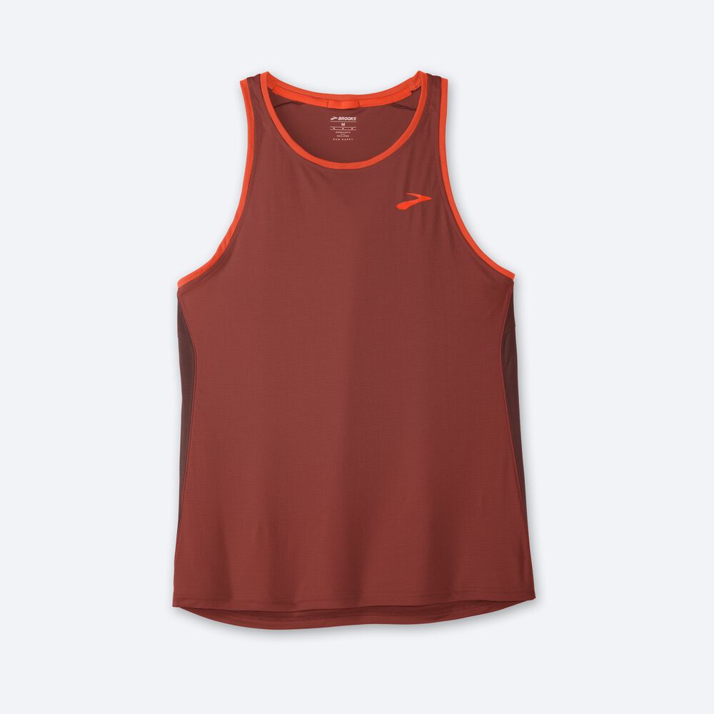 Brooks Atmosphere Singlet Erkek Atlet Bakır | TR-769501