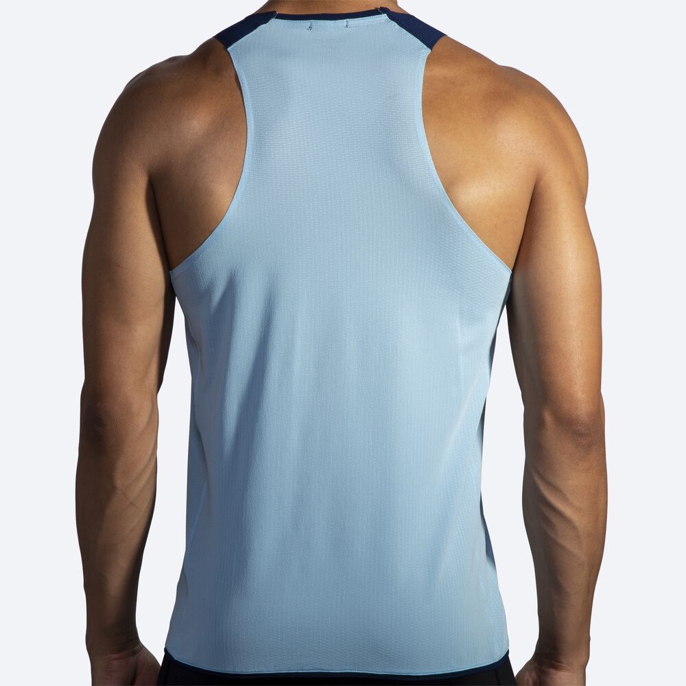 Brooks Atmosphere Singlet Erkek Atlet Lacivert | TR-705239