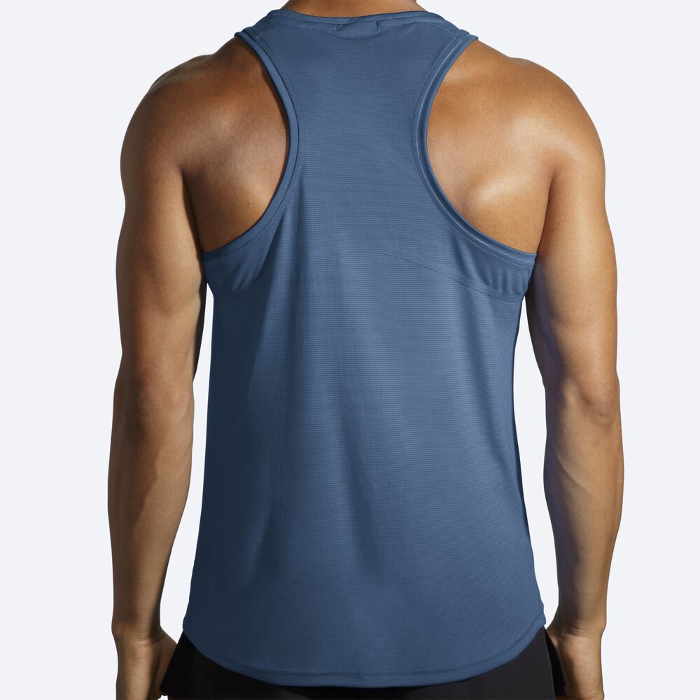 Brooks Atmosphere Singlet Erkek Atlet Mavi | TR-189027