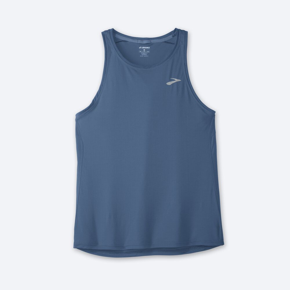 Brooks Atmosphere Singlet Erkek Atlet Mavi | TR-189027