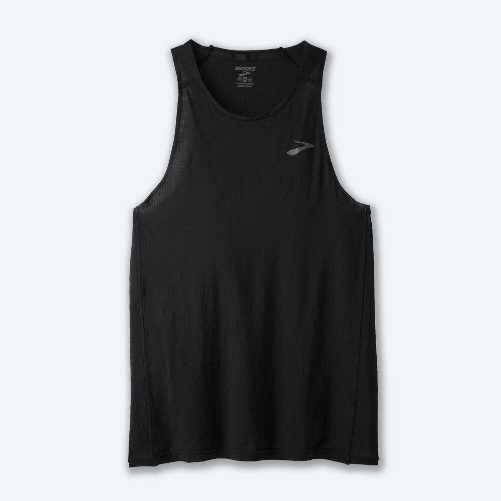 Brooks Atmosphere Singlet Erkek Atlet Siyah | TR-129043