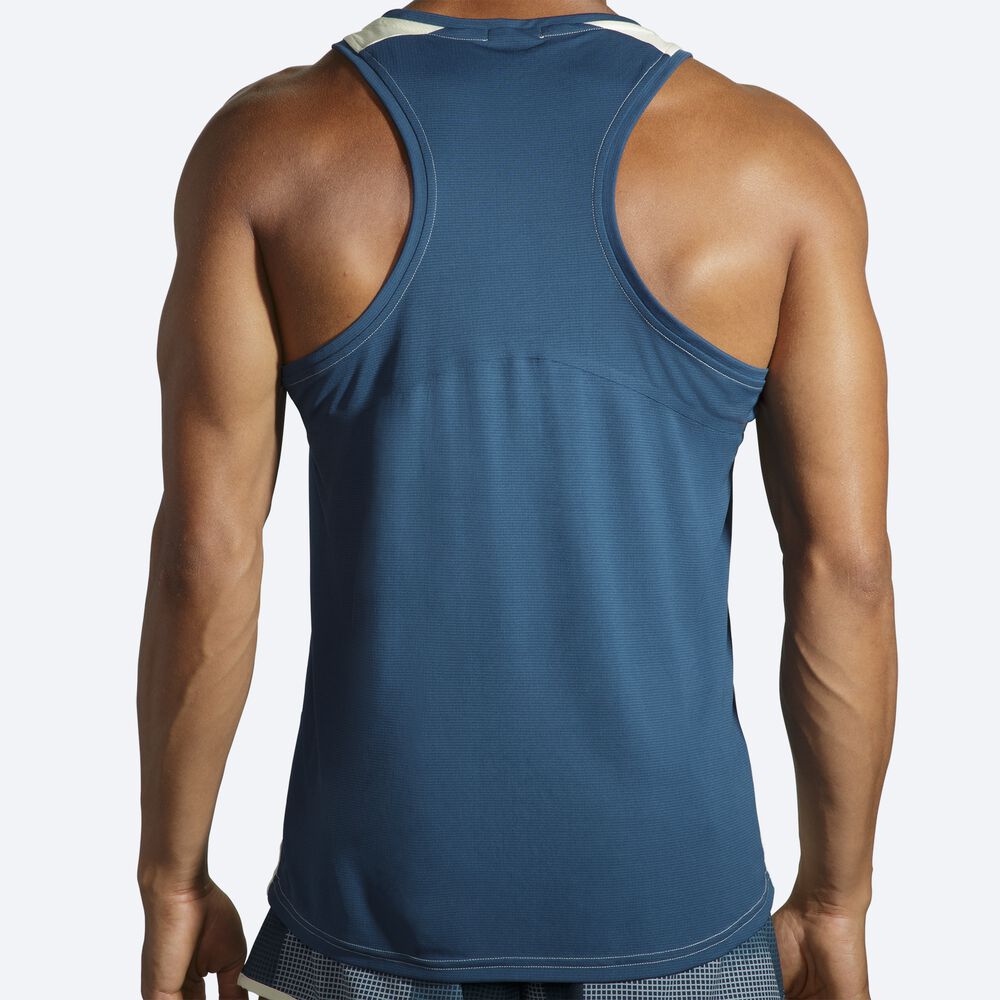 Brooks Atmosphere Singlet Erkek Atlet Turuncu/Indigo | TR-852947