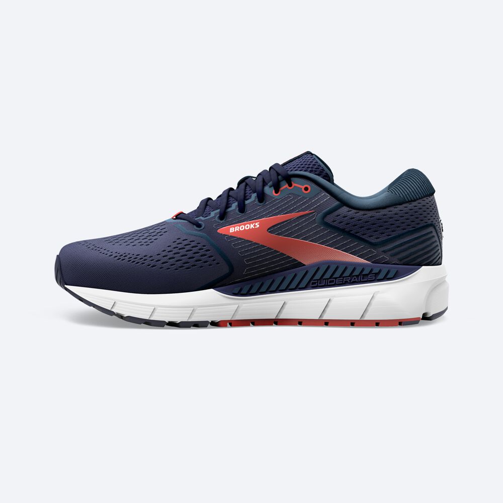 Brooks Beast '20 Erkek Koşu Ayakkabısı Lacivert/Kırmızı | TR-430785