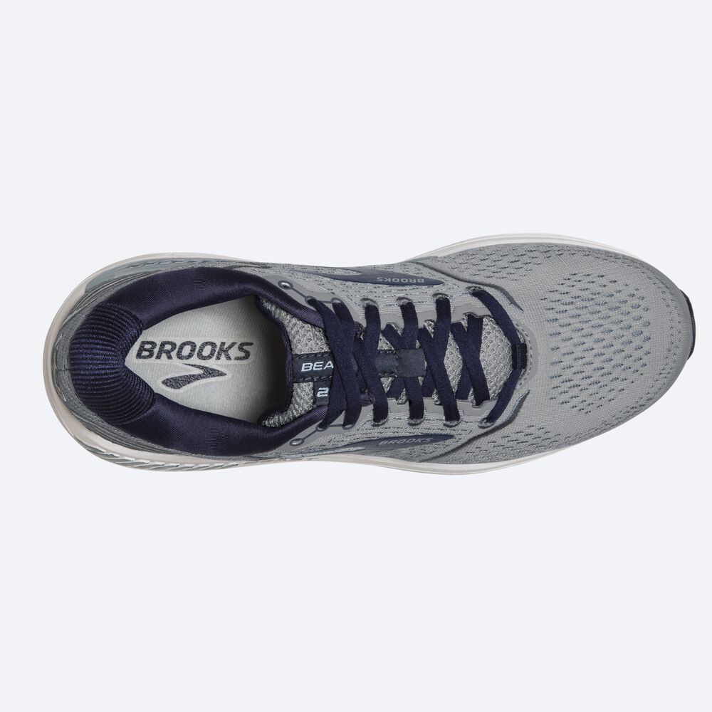 Brooks Beast '20 Erkek Koşu Ayakkabısı Mavi/Gri/Lacivert | TR-512946