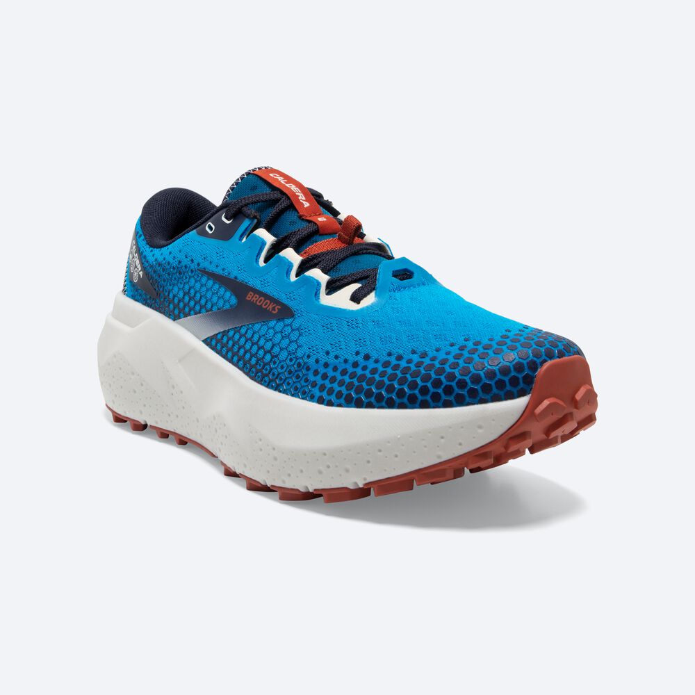 Brooks Caldera 6 Erkek Trail Koşu Ayakkabısı Lacivert/Mavi | TR-167548