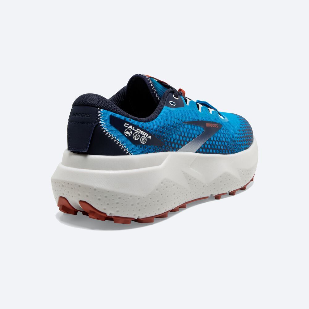 Brooks Caldera 6 Erkek Trail Koşu Ayakkabısı Lacivert/Mavi | TR-167548