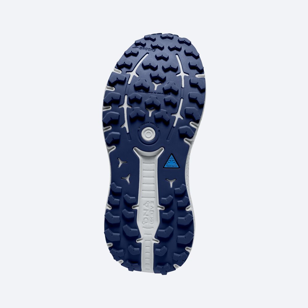 Brooks Caldera 6 Erkek Trail Koşu Ayakkabısı Mavi/Yeşil | TR-173809