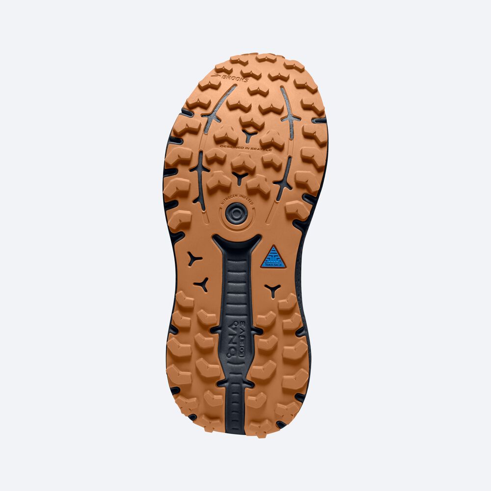 Brooks Caldera 6 Erkek Trail Koşu Ayakkabısı Turuncu/Lacivert | TR-235849