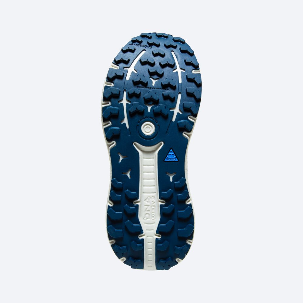 Brooks Caldera 6 Erkek Trail Koşu Ayakkabısı Sarı/Lacivert | TR-293485