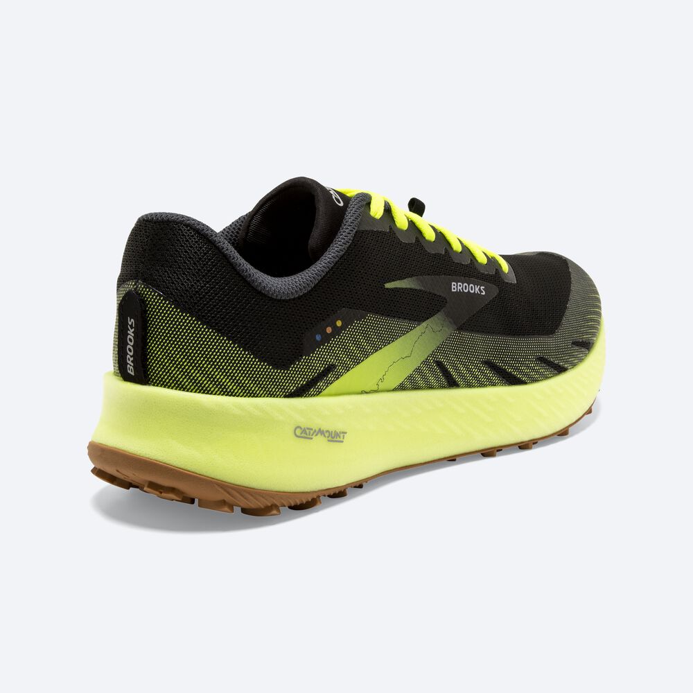 Brooks Catamount Erkek Trail Koşu Ayakkabısı Siyah | TR-306572