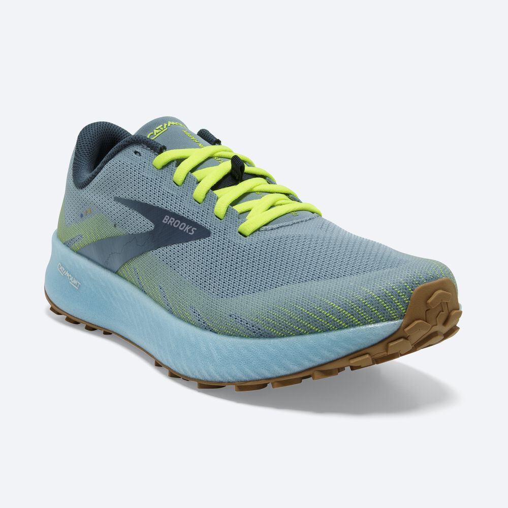 Brooks Catamount Kadın Trail Koşu Ayakkabısı Mavi | TR-947158