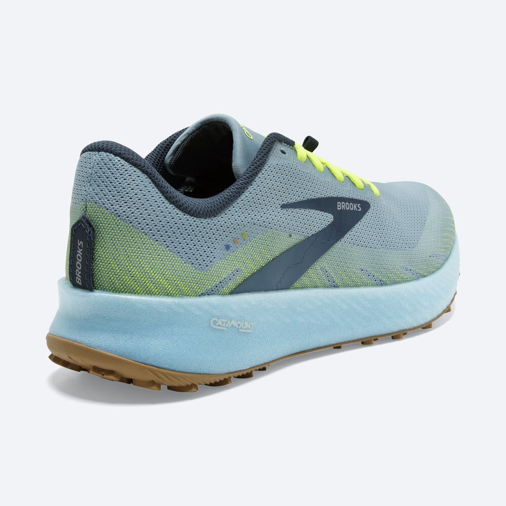 Brooks Catamount Kadın Trail Koşu Ayakkabısı Mavi | TR-947158