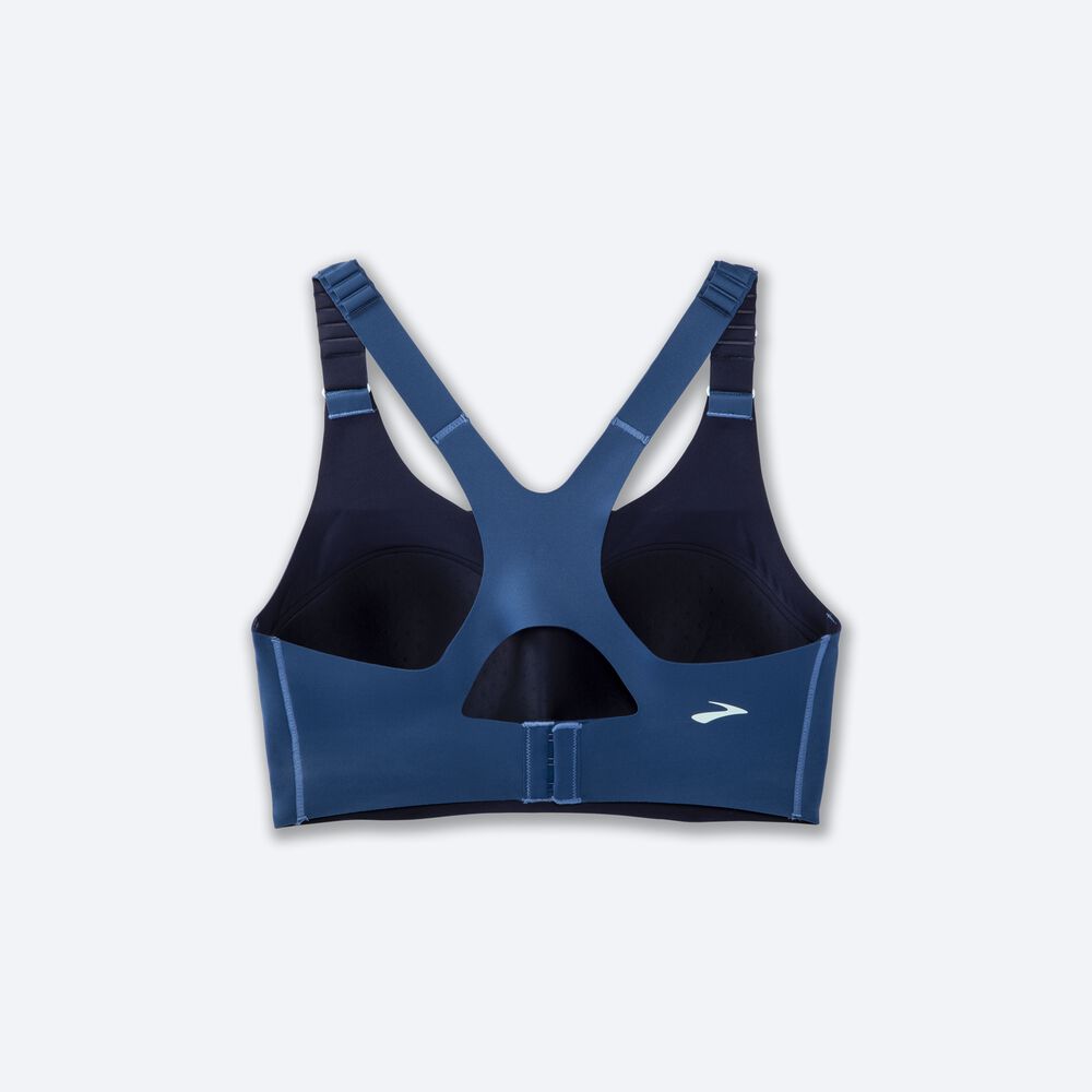 Brooks Dare Racerback Run Bra 2.0 Kadın Spor Sütyeni Mavi/Lacivert | TR-273849