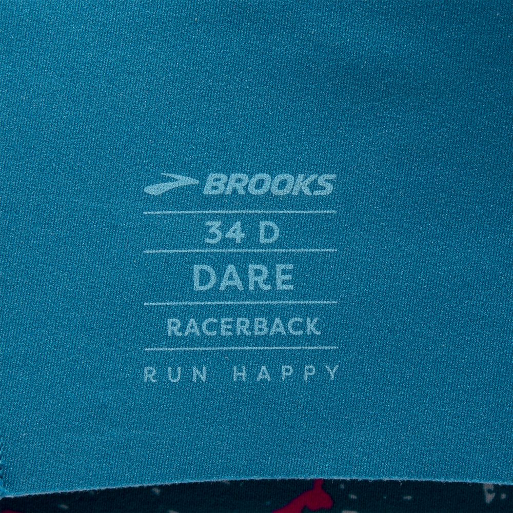 Brooks Dare Racerback Run Bra 2.0 Kadın Spor Sütyeni Yeşil | TR-942103