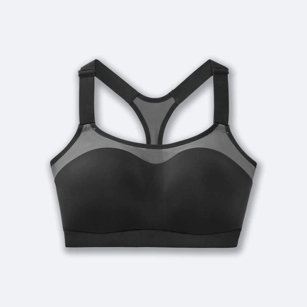 Brooks Dare Racerback Run Bra Kadın Spor Sütyeni Gri | TR-186029