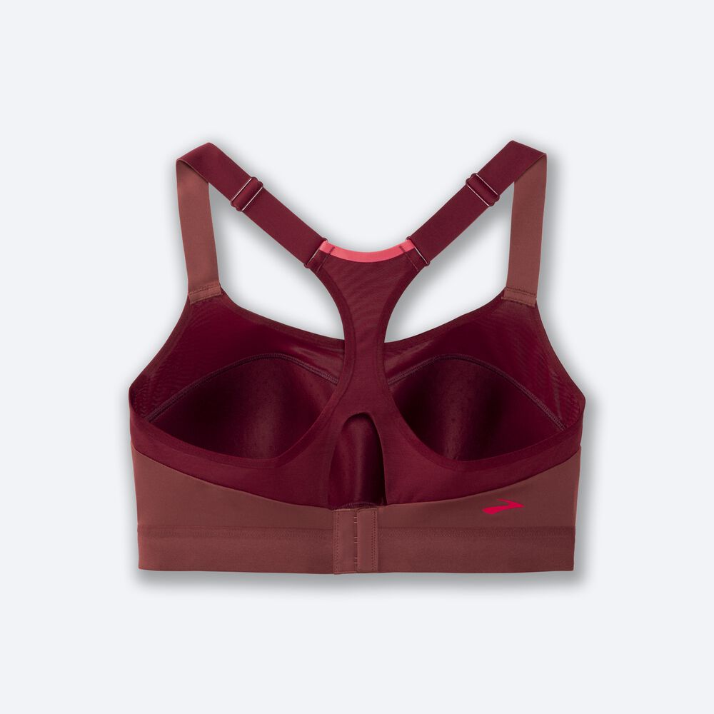 Brooks Dare Racerback Run Bra Kadın Spor Sütyeni Terracotta | TR-418730