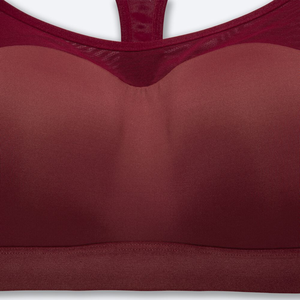 Brooks Dare Racerback Run Bra Kadın Spor Sütyeni Terracotta | TR-418730