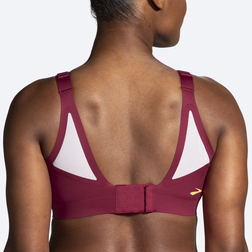 Brooks Dare Scoopback Run Bra 2.0 Kadın Spor Sütyeni Bordo | TR-106278