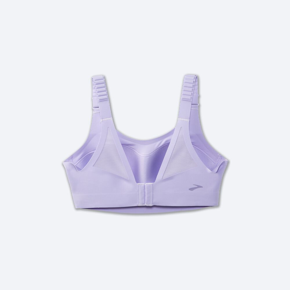 Brooks Dare Scoopback Run Bra 2.0 Kadın Spor Sütyeni Mor Gri | TR-395678