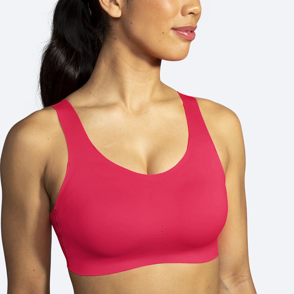 Brooks Dare Scoopback Run Bra Kadın Spor Sütyeni Pembe | TR-084517