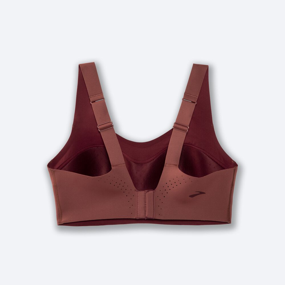 Brooks Dare Scoopback Run Bra Kadın Spor Sütyeni Terracotta | TR-089275