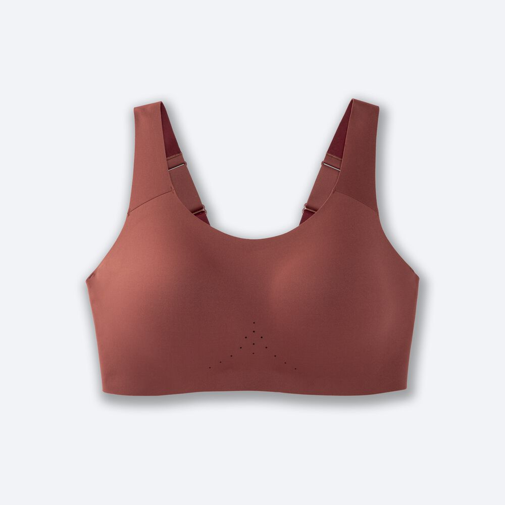 Brooks Dare Scoopback Run Bra Kadın Spor Sütyeni Terracotta | TR-089275