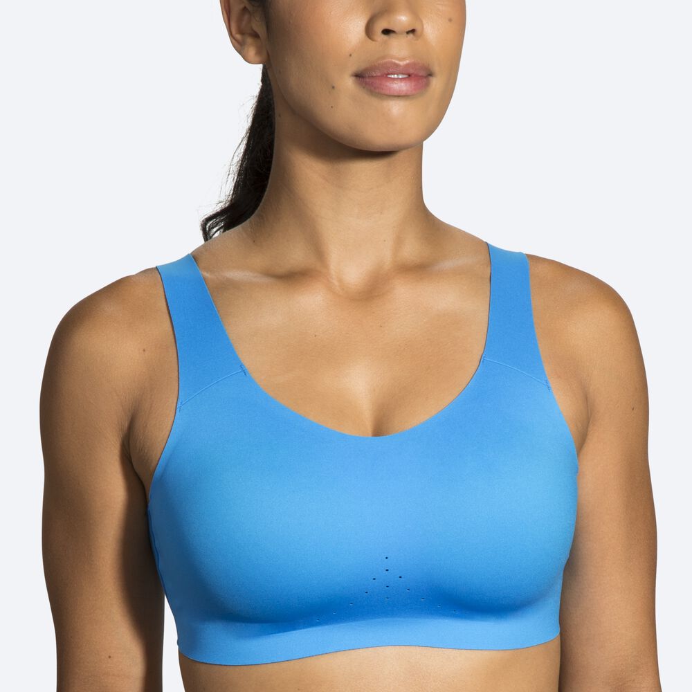 Brooks Dare Scoopback Run Bra Kadın Spor Sütyeni Mavi/Lacivert | TR-278354