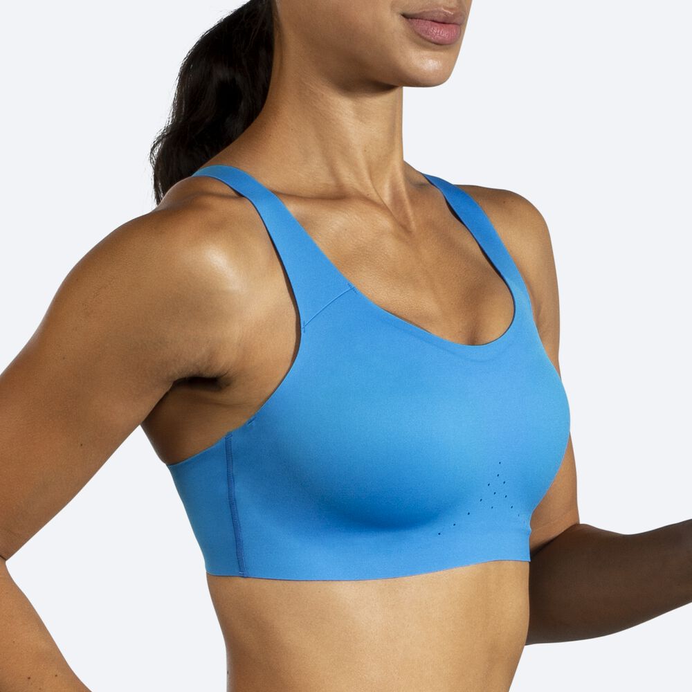 Brooks Dare Scoopback Run Bra Kadın Spor Sütyeni Mavi/Lacivert | TR-278354