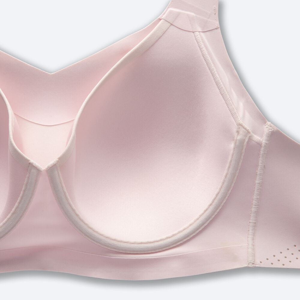 Brooks Dare Underwire Run Bra Kadın Spor Sütyeni Pembe | TR-243580