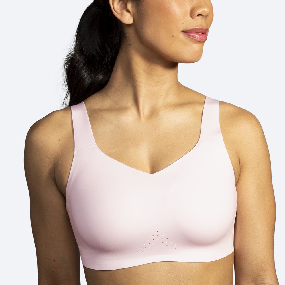 Brooks Dare Underwire Run Bra Kadın Spor Sütyeni Pembe | TR-243580