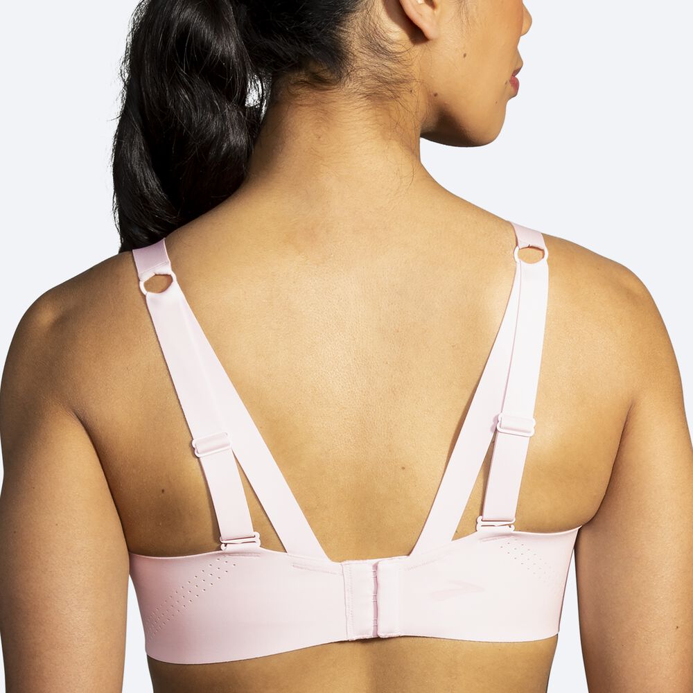 Brooks Dare Underwire Run Bra Kadın Spor Sütyeni Pembe | TR-243580