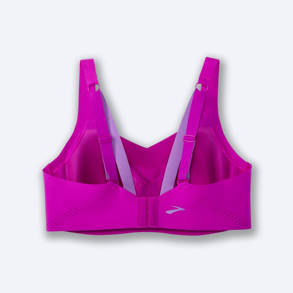 Brooks Dare Underwire Run Bra Kadın Spor Sütyeni Pembe/Mor | TR-698274