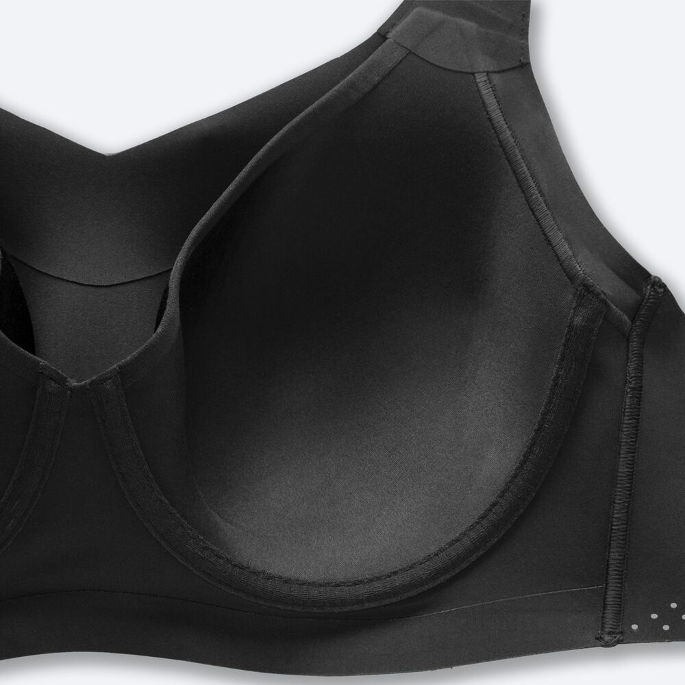 Brooks Dare Underwire Run Bra Kadın Spor Sütyeni Siyah | TR-910764